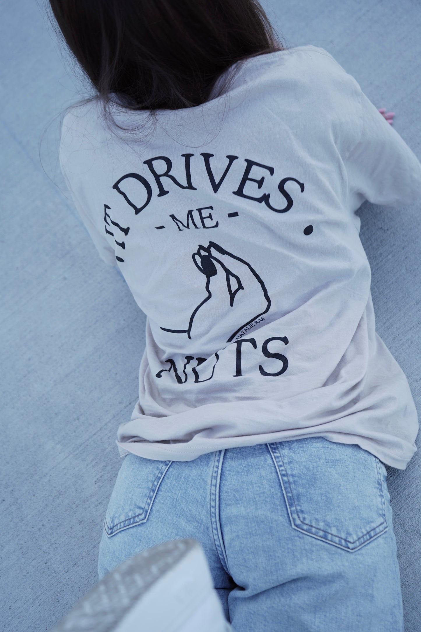 It Drives Me Nuts Tee (Sand)