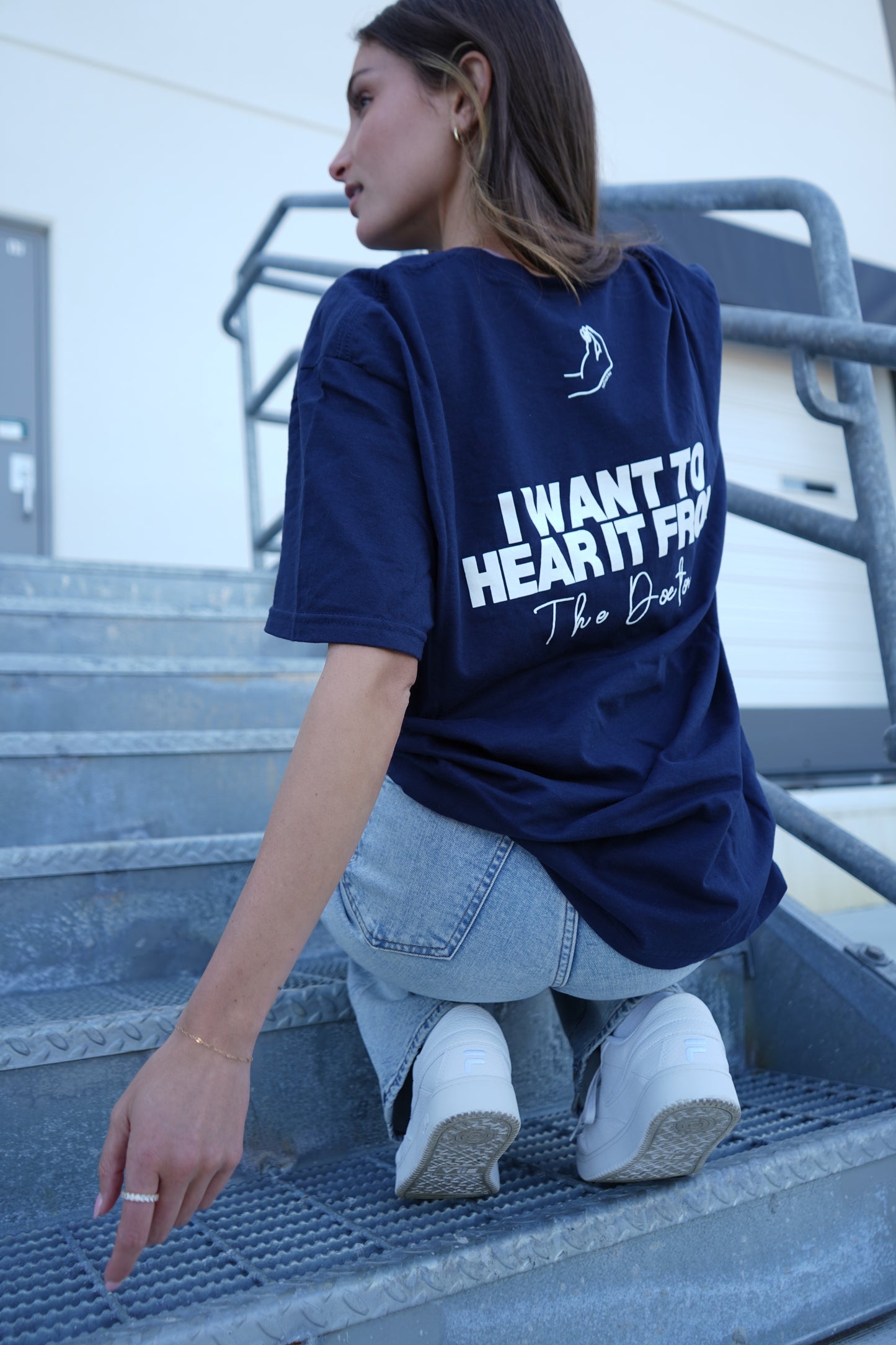 The Doctor Tee (Navy Blue)