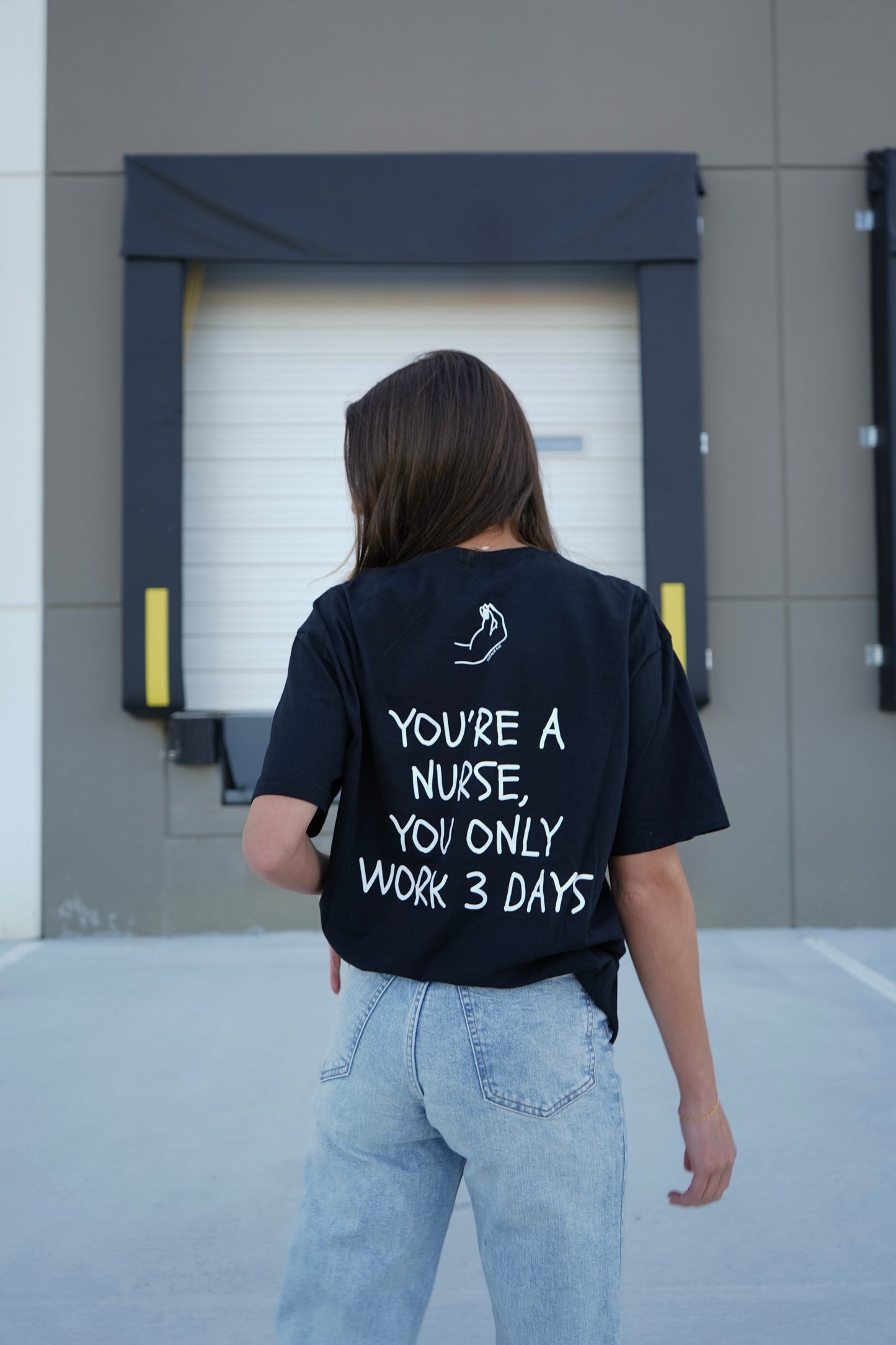 You're A Nurse Tee (Black)